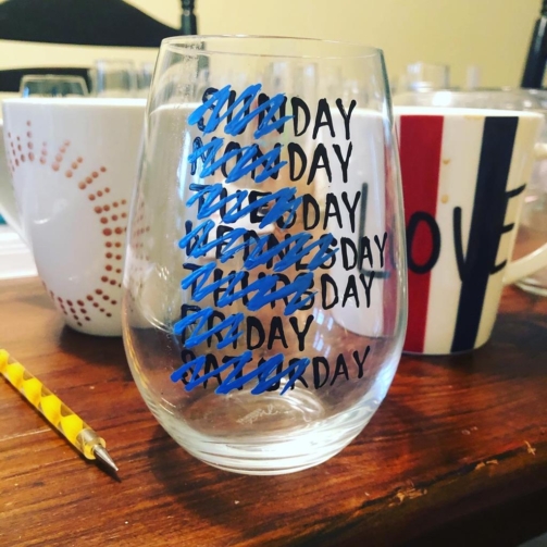 Mason Jar Day red